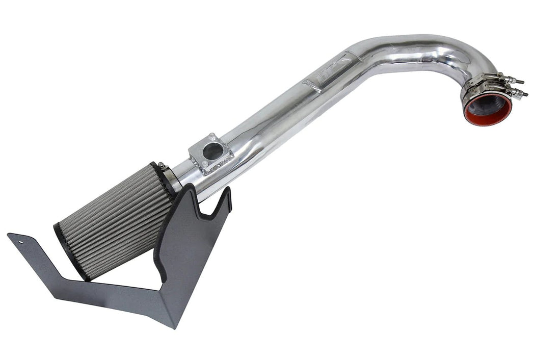 HPS Performance Polished Shortram Air Intake w/ Heatshield 2018-2020 Crosstrek 2.0L / 2017-2022 Impreza 2.0L - 827-684P - Subimods.com