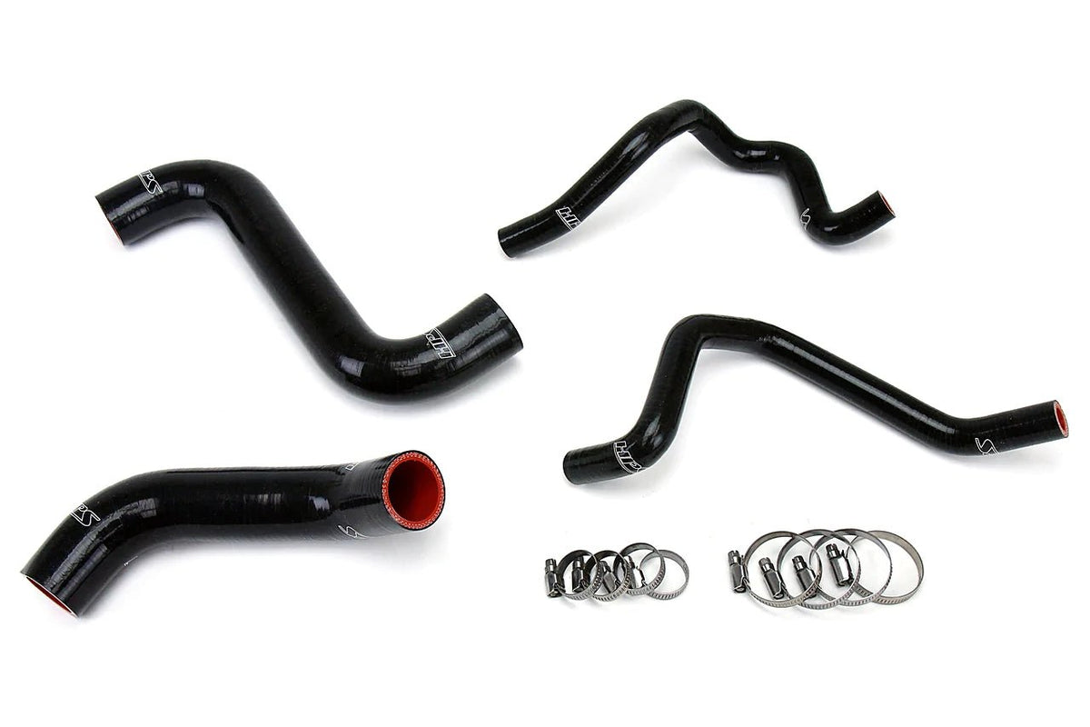 HPS Performance Radiator and Heater Core Hose Combo Kit Black 20052007 STI / 20062007 WRX
