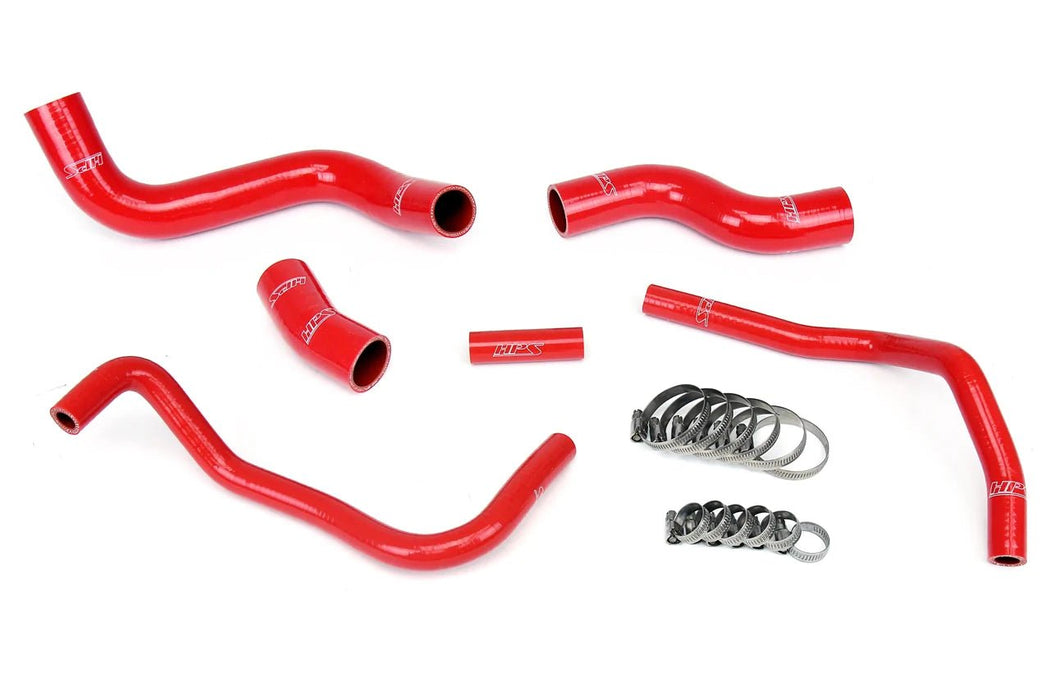 HPS Performance Radiator and Heater Core Hose Combo Kit Red 2013-2021 BRZ / 2013-2016 FRS / 2017-2021 86 - 57-1336-RED - Subimods.com