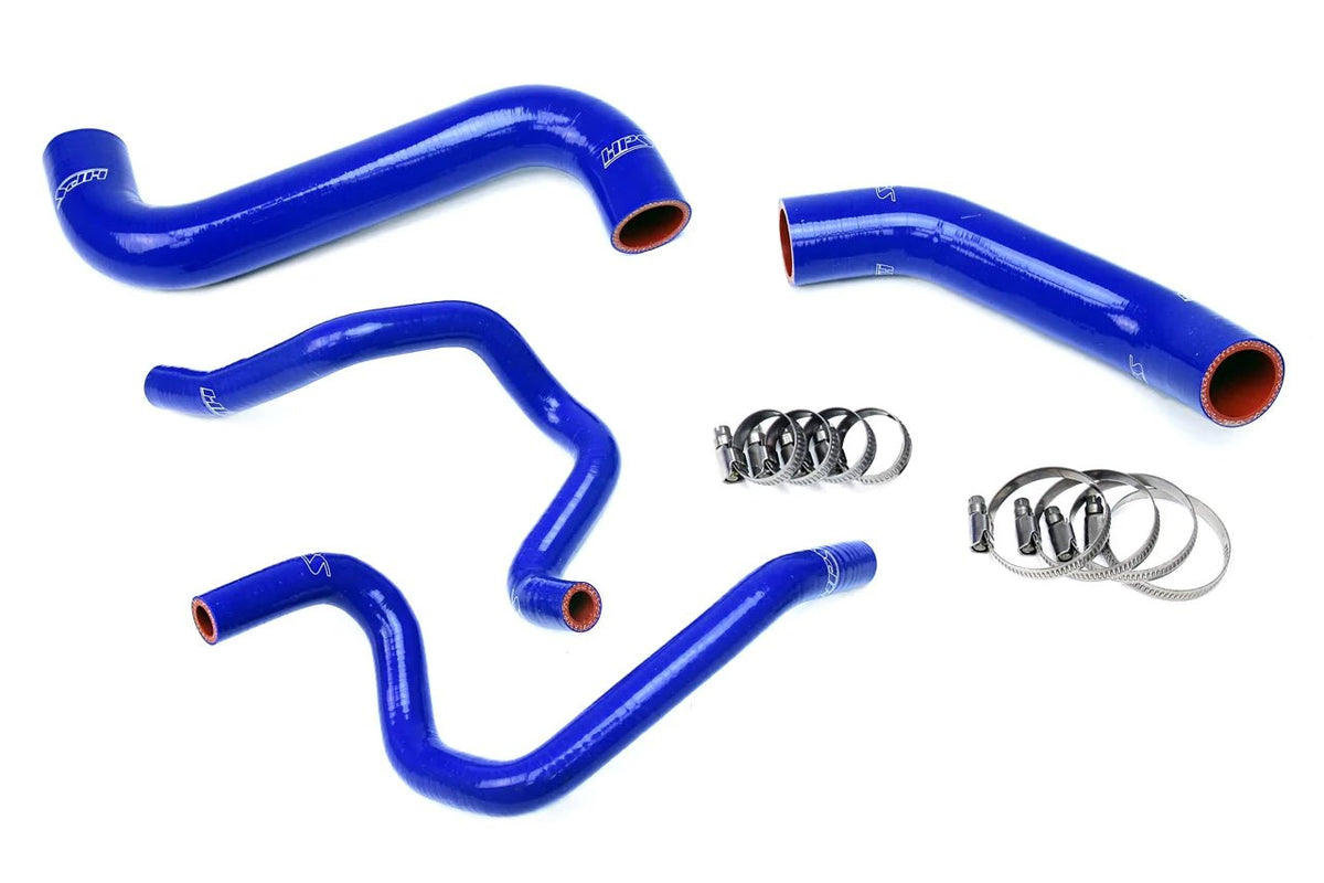 HPS Performance Radiator and Heater Hose Kit Blue 2003 Impreza 2.5RS ...