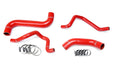 HPS Performance Radiator and Heater Hose Kit Red 2006-2007 Impreza 2.5RS - 57-1734-RED - Subimods.com