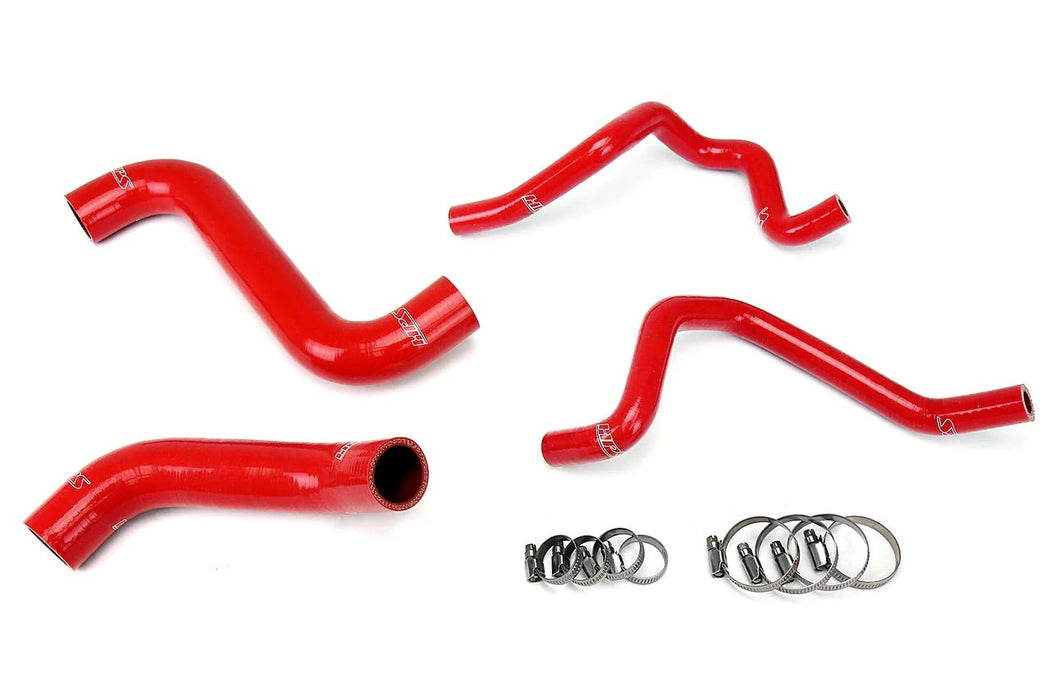 HPS Performance Silicone Radiator and Heater Hose Combo Kit Red 2005-2007 STI / 2006-2007 WRX - 57-1811-RED - Subimods.com