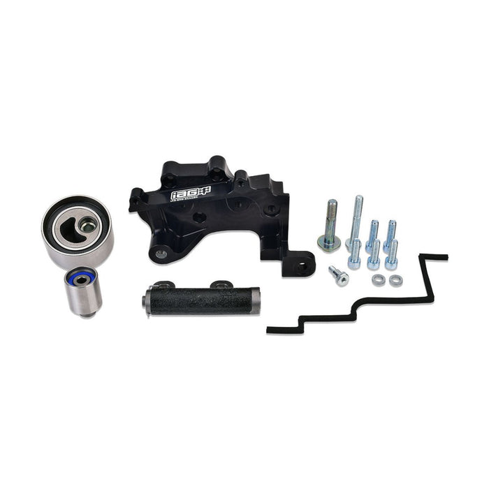 IAG Black Timing Belt Kit ( Competition Tensioner / Belt / Guide) 2002-2014 WRX / 2004-2021 STI / 2005-2012 LGT / 2004-2013 FXT - IAG-ENG-5130BK - Subimods.com