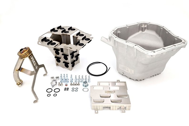 IAG Performance Competition Series Oil Pan Package Silver 2002-2014 WRX / 2004-2021 STI / 2005-2009 Legacy GT / 2004-2013 Forester XT - IAG-ENG-2202SL - Subimods.com