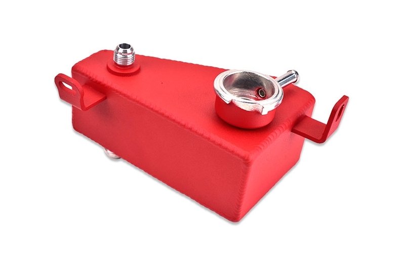 IAG Performance Coolant Expansion Tank Red 2002-2007 WRX / 2004-2007 STI - IAG-ENG-5301RD - Subimods.com