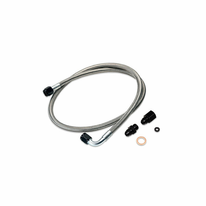 IAG Performance High Pressure Braided Power Steering Line (OEM Routing) 2002-2007 WRX / 2002-2007 STI - IAG-ENG-5900 - Subimods.com