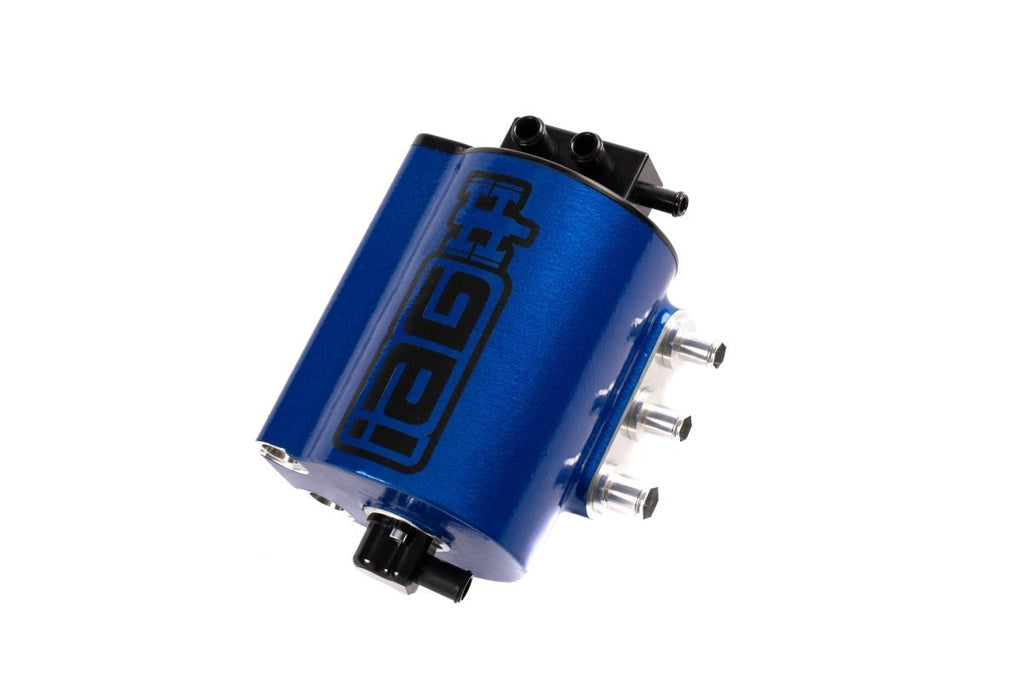 IAG Performance Limited Edition V3 Street Series Air / Oil Separator (AOS) World Rally Blue 2022 WRX - IAG-ENG-7183WRB - Subimods.com