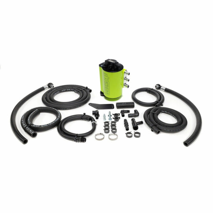 IAG Performance V3 Street Series Air / Oil Separator (AOS) Neon Yellow 2006-2007 WRX / 2004-2007 STI - IAG-ENG-7180NY - Subimods.com