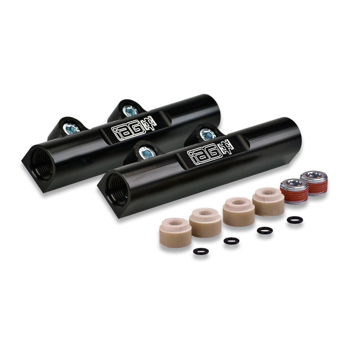 IAG V3 Top Feed Fuel Rails Black WRX STI 2002-2021 — Subimods.com