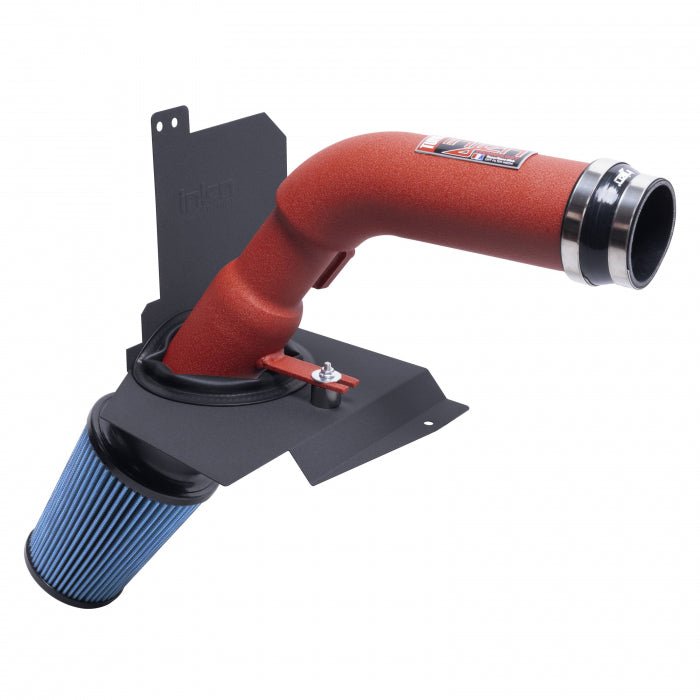 Injen SP Short Ram Air Intake System Wrinkle Red 2018-2021 STI - SP1208WR - Subimods.com