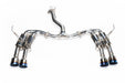 Invidia Gemini R400 Stainless Steel Catback Exhaust w/ Titanium Quad Tips 2022-2024 WRX - HS22WRXGM4ST - Subimods.com