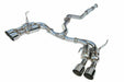 Invidia Gemini R400 Stainless Steel Quad Tip Exhaust 2011-2014 WRX / 2011-2014 STI - HS11STIGM4SS - Subimods.com