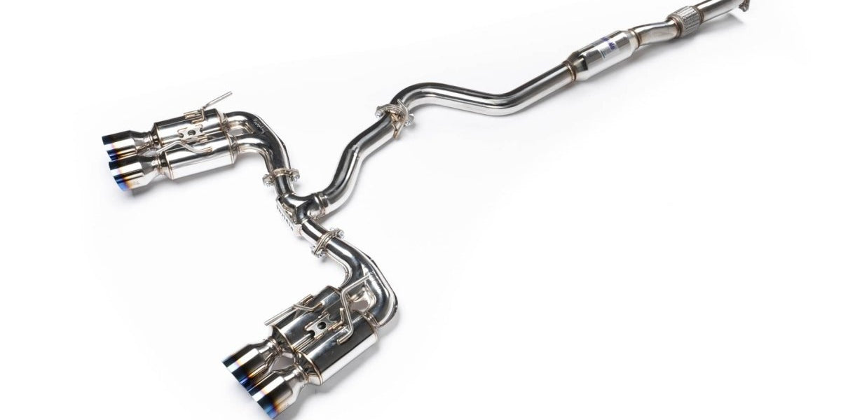 Invidia Gemini R400 Titanium Quad Tip Exhaust 2011-2014 WRX / 2011