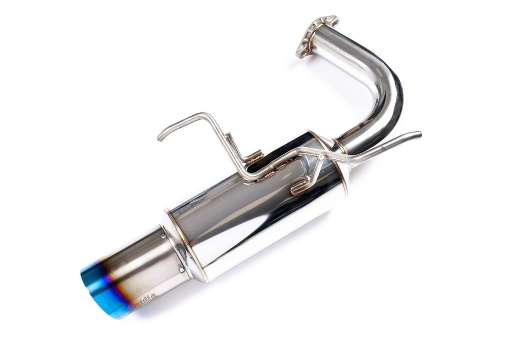 Invidia N1 Dual Stainless Steel Catback Exhaust w/ Titanium Tips 2022-2024 WRX - HS22WRXGTT - Subimods.com