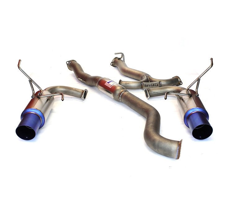 Invidia N1 Full Titanium Cat Back Exhaust 2011-2014 WRX / 2011-2014 STI - HS11STIDTG - Subimods.com