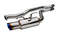 Invidia Racing Series Cat Back Exhaust Titanium Tip 2008-2014 WRX Sedan / 2011-2014 STI Sedan - HS08SW4GST - Subimods.com