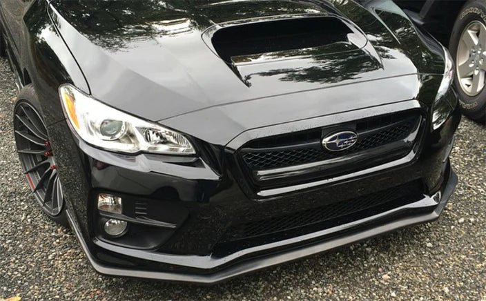 JNA Performance V Style Polyurethane Front Lip 2015-2017 WRX / 2015-2017 STI - JNA-SUB-FLWS15V - Subimods.com