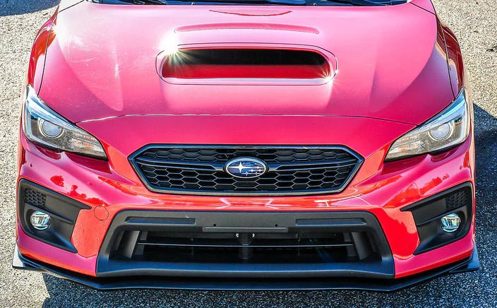 JNA Performance V Style Polyurethane Front Lip 2018-2021 WRX / 2018-2021 STI - JNA-SUB-FLWS18V - Subimods.com