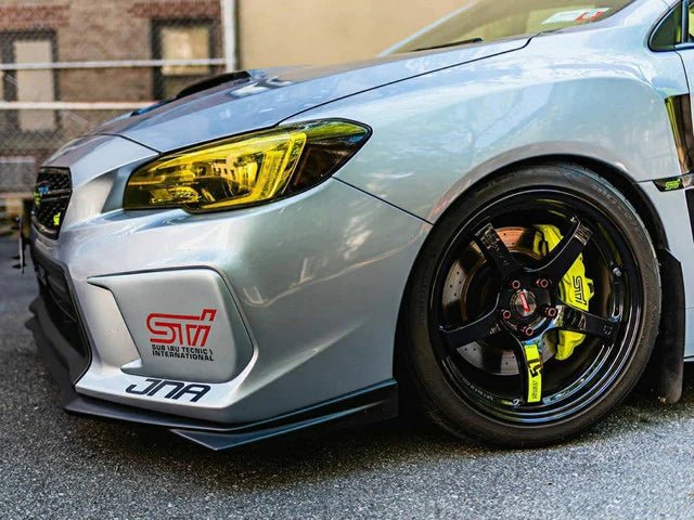 JNA Performance V Style Polyurethane Front Lip 2018-2021 WRX / 2018-2021 STI - JNA-SUB-FLWS18V - Subimods.com