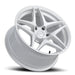 Kansei Astro Gloss White 18x9+22 5x100 - K15W-189016+22 - Subimods.com