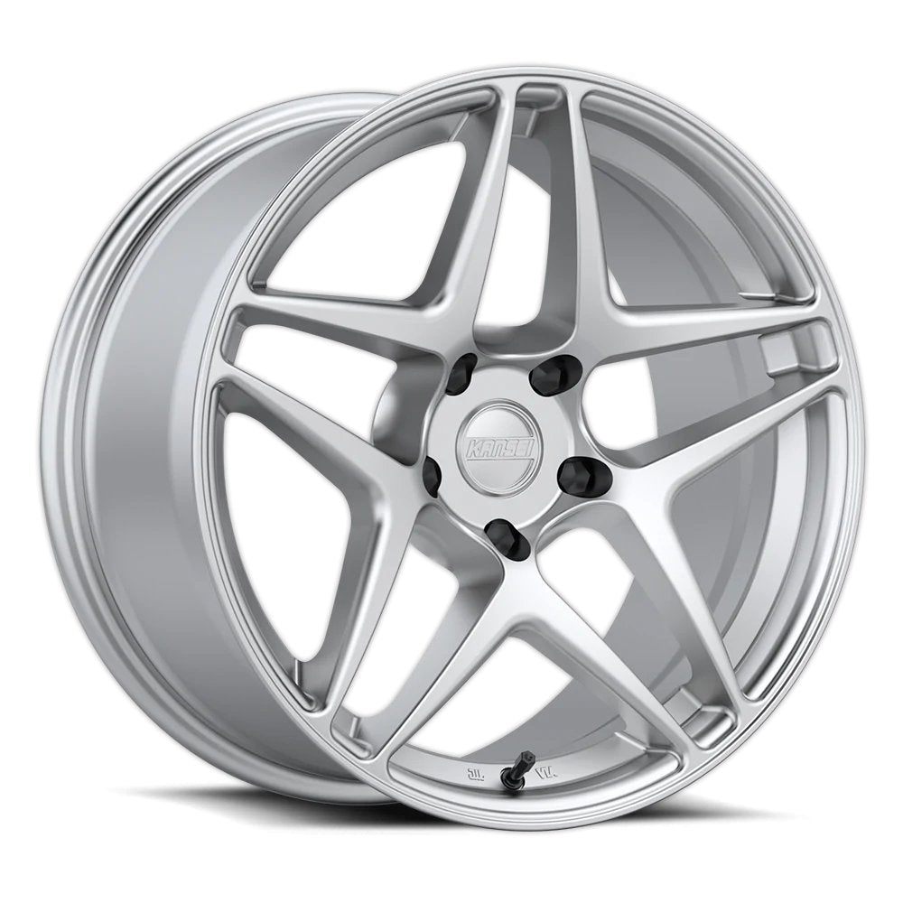 万華鏡　宙（そら）SUBARU Kansei Astro Hyper Silver 18x9+22 Wheels for Subaru WRX STI
