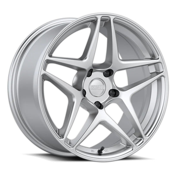 astro 린 Kansei Astro Hyper Silver 18x9+22 Wheels for Subaru WRX STI
