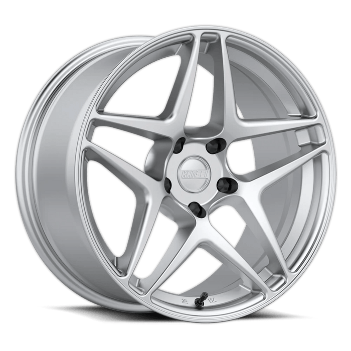 Kansei Astro Hyper Silver 18x9.5+35 5x100 - K15H-189516+35 - Subimods.com