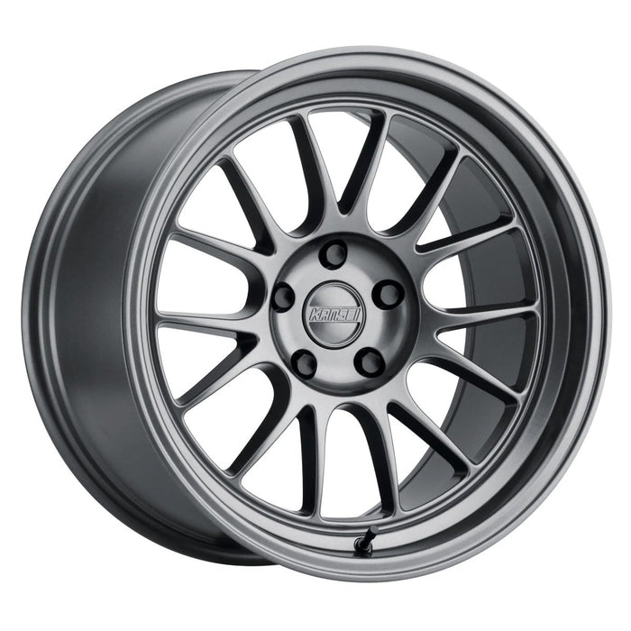 Kansei Corsa Gloss Gunmetal 18x9+12 5x100 - K13G-189016+12 - Subimods.com