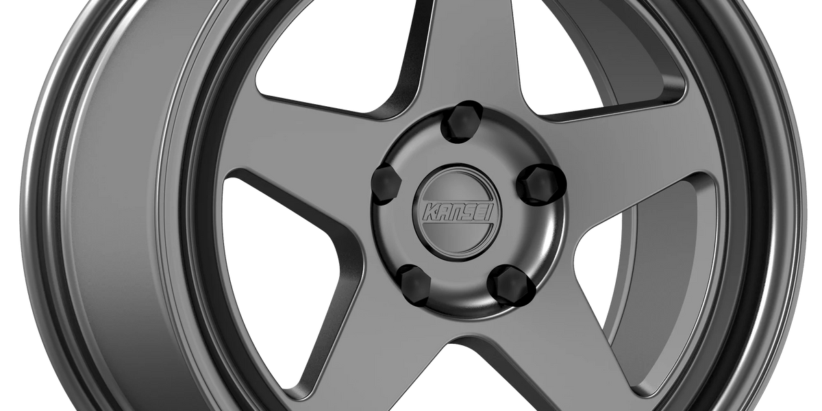 Kansei KNP Gloss Gunmetal 18x8.5+35 Wheels for Subaru WRX