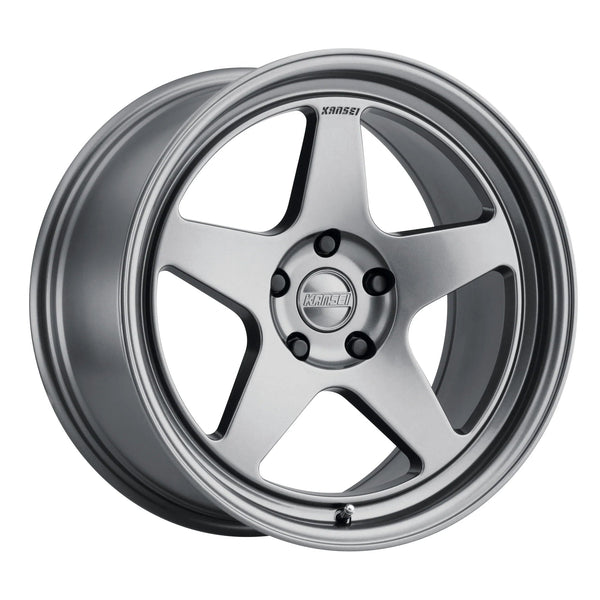 Kansei KNP Gloss Gunmetal Wheels 18x9.5+22 for Subaru WRX