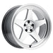 Kansei KNP Hyper Silver w/ Machined Lip 18x9+12 5x100 - K12H-189016+12 - Subimods.com