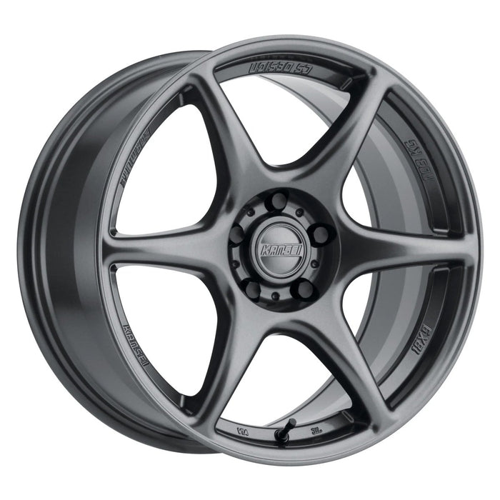 Kansei Tandem Gloss Gunmetal 18x8.5+35 5x100 - K11G-188516+35 - Subimods.com