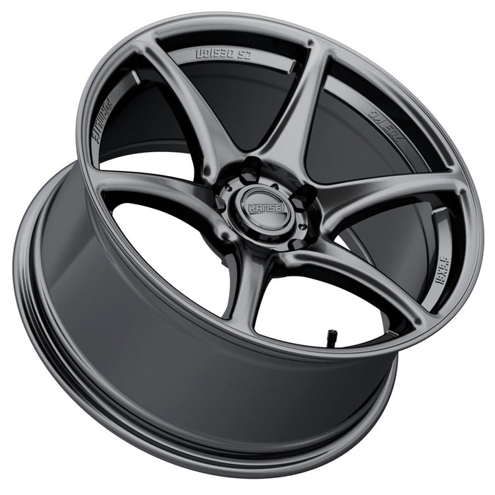 Kansei Tandem Gloss Gunmetal 18x9 +12 5x114.3 - K11G-189012+12 - Subimods.com