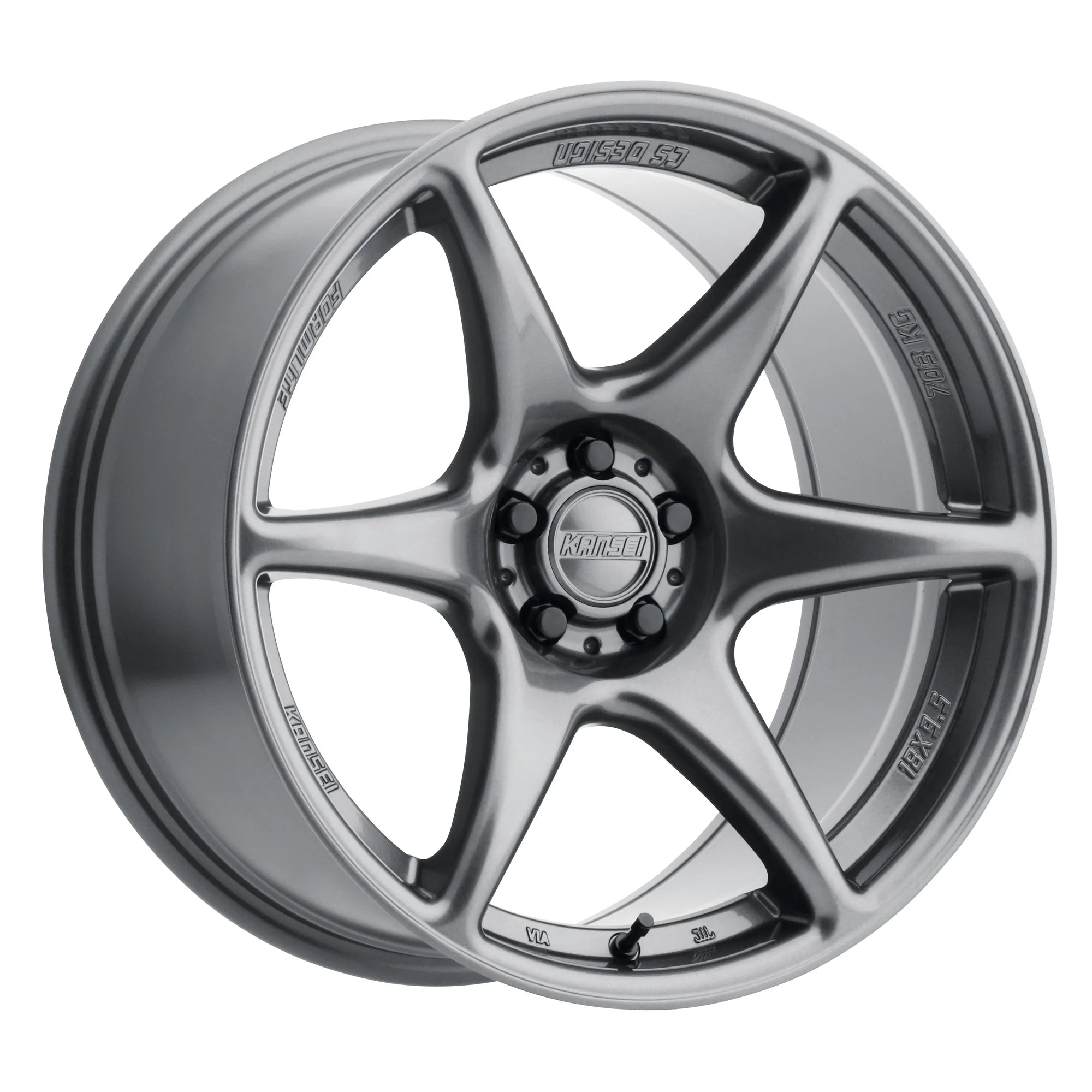 Kansei Tandem Gloss Gunmetal 18x9.5+22 Wheels for Subaru WRX
