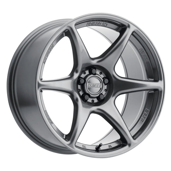 Kansei Tandem Gloss Gunmetal 18x9.5+22 Wheels for Subaru WRX