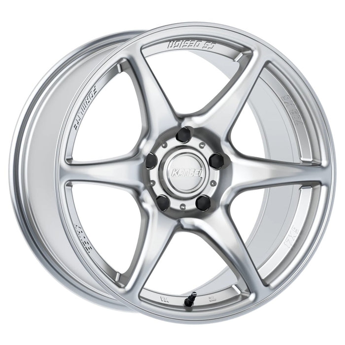 Kansei Tandem Hyper Silver 18x8.5+35 5x100 - K11S-188516+35 - Subimods.com