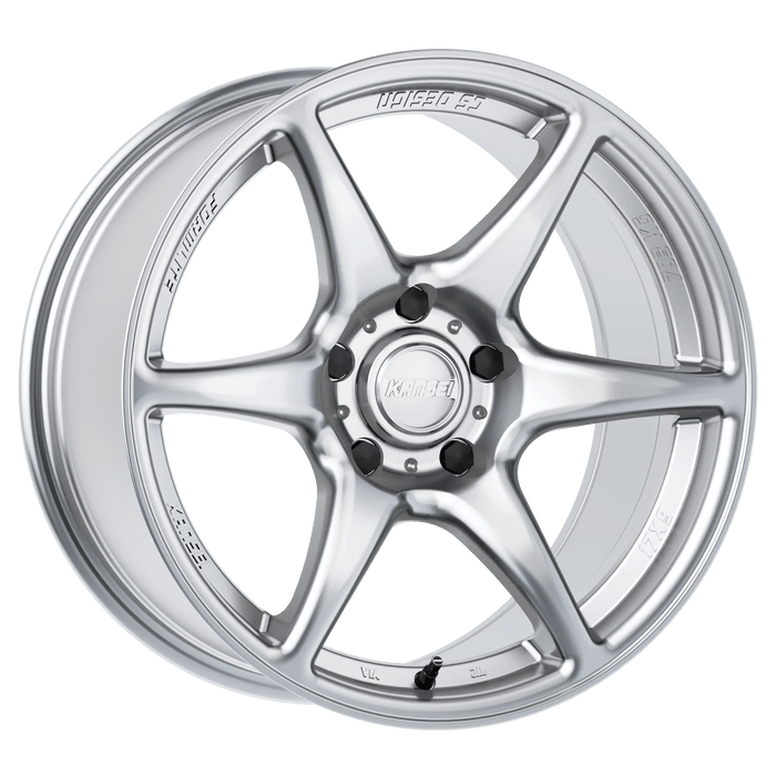 Kansei Tandem Hyper Silver 18x8.5+35 5x100 - K11S-188516+35 - Subimods.com