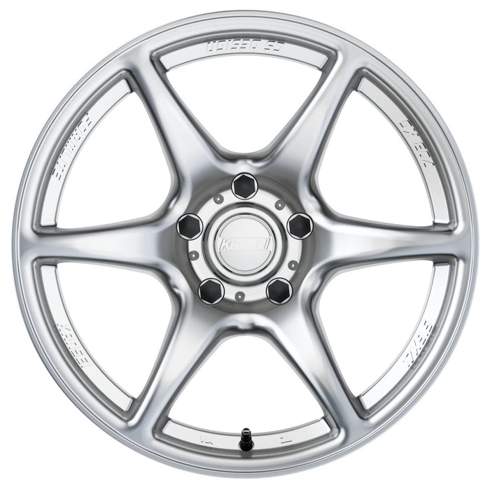 Kansei Tandem Hyper Silver 18x9 +12 5x100 - K11S-189016+12 - Subimods.com