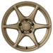 Kansei Tandem Textured Bronze 18x8.5+35 5x100 - K11B-188516+35 - Subimods.com