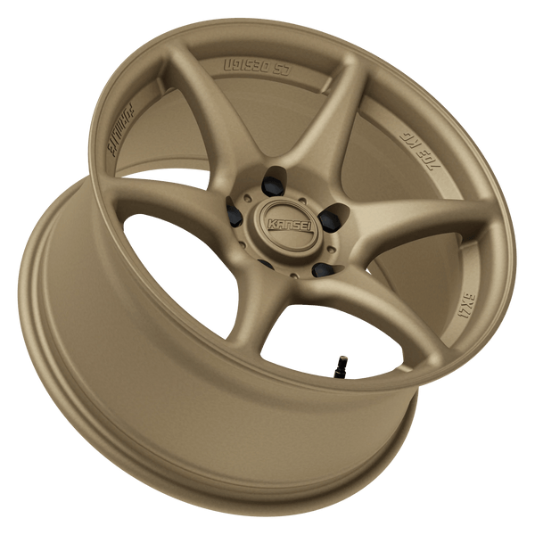 Kansei Tandem Bronze 18x9+35 Wheels for Subaru WRX 5x100