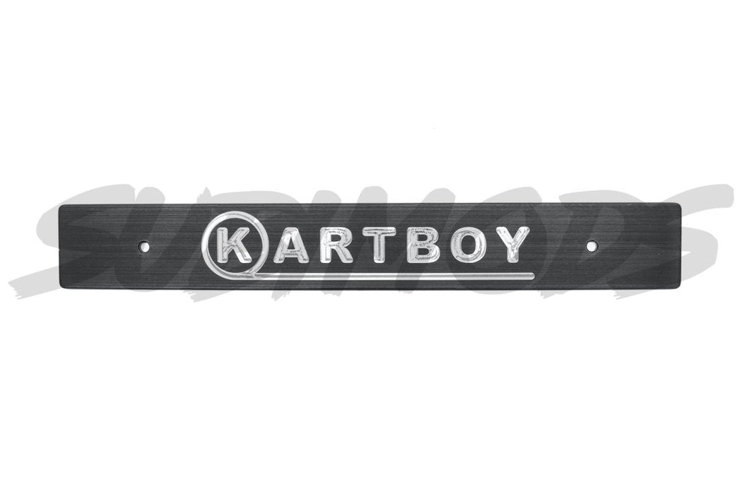 Kartboy Front License Plate Delete Black 2006-2021 WRX / 2006-2021 STI / 2005-2009 LGT - KB-055-PL-BLK - Subimods.com