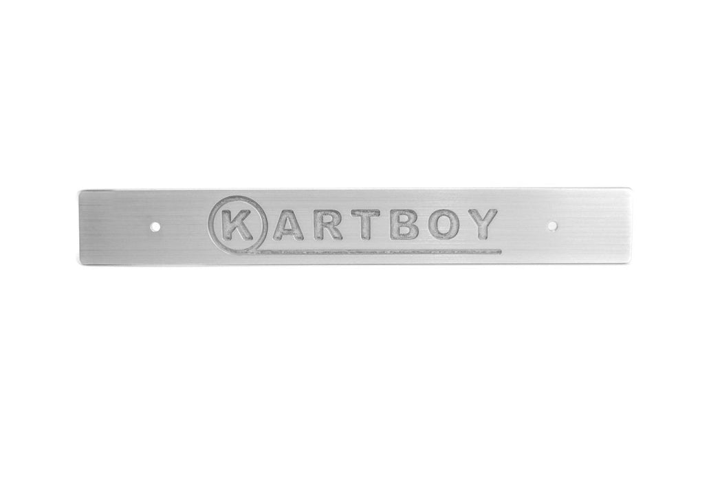 Kartboy Front License Plate Delete Silver 2006-2021 WRX / 2006-2021 STI / 2005-2009 LGT - KB-055-PL-SLV - Subimods.com