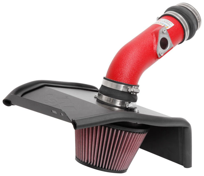 K&N Typhoon Air Intake System Red w/ Air Box 2018-2021 STI - 69-8009TWR - Subimods.com