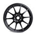 Konig Dekagram Semi-Matte Black 18x9.5 5x114.3 35 Offset - DK98514355 - Subimods.com