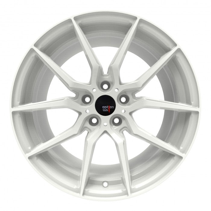 Option Lab Wheels R716 Onyx White 5x114.3 18x8.5 35mm Offset