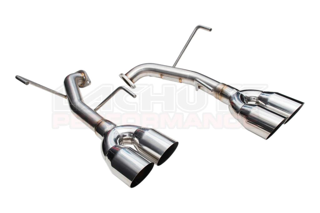 Lachute Performance Stainless Steel Axle Back w/ 3.5 Inch Single Wall Polished Tips 2022-2024 WRX - FLP2022-WRX-MD - Subimods.com