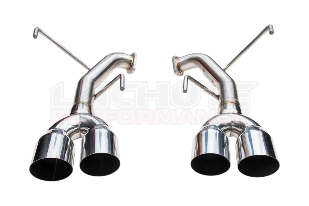 Lachute Performance Stainless Steel Axle Back w/ 3.5 Inch Single Wall Polished Tips 2022-2024 WRX - FLP2022-WRX-MD - Subimods.com