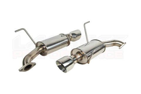 Lachute Performance Stainless Steel Muffled Axle Back w/ Double Wall 4" Tips 2020-2021 Legacy XT / GT - FLP-LGA-20-AB - Subimods.com