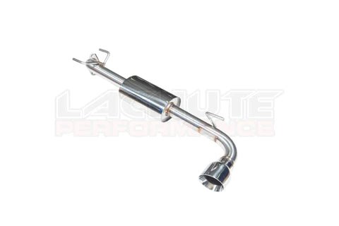 Lachute Performance Stainless Steel Muffled Axle Back w/ Double Wall Polished Tip 2017-2022 Impreza Sedan - FLP-IMP-AB-17+SD - Subimods.com