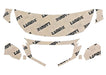 Lamin-X Partial Clear Bra Protector Overlays 2022-2023 Outback Wilderness - S743 - Subimods.com